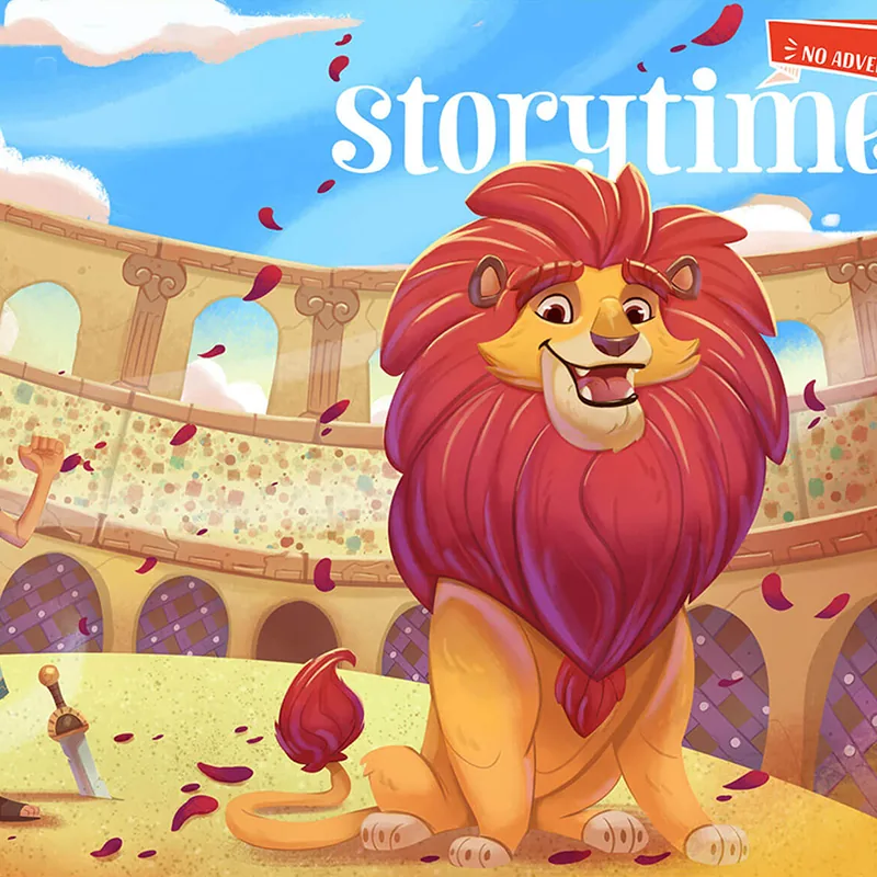 Children's book illustration sample by Potter Publishers